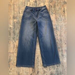 HALARA Blue Wide Leg Jeans